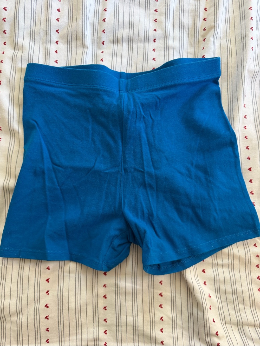 Forever 21 Bright Blue High-Waist Shorts